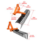 50" Landscape Rake for Cat 0 Tractor