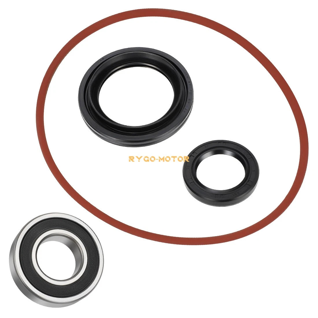 Rear Brake Drum Bearing Seals Kit for Yamaha Big Bear Bruin Grizzly (250-400)