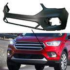 Front Bumper Cover for Ford Escape (2017-2019) Gray Plastic