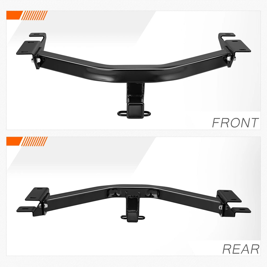 2" Class-3 Rear Bumper Trailer Hitch Receiver for Honda Pilot Acura MDX (2014–2022)