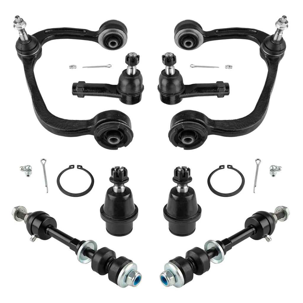 Front Upper & Lower Suspension Kit 8Pc for 2005–2008 Ford F-150 4.2L-5.4L