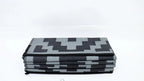 Outdoor Carpet Rug 9x12FT Waterproof Black Gray Plastic Straw