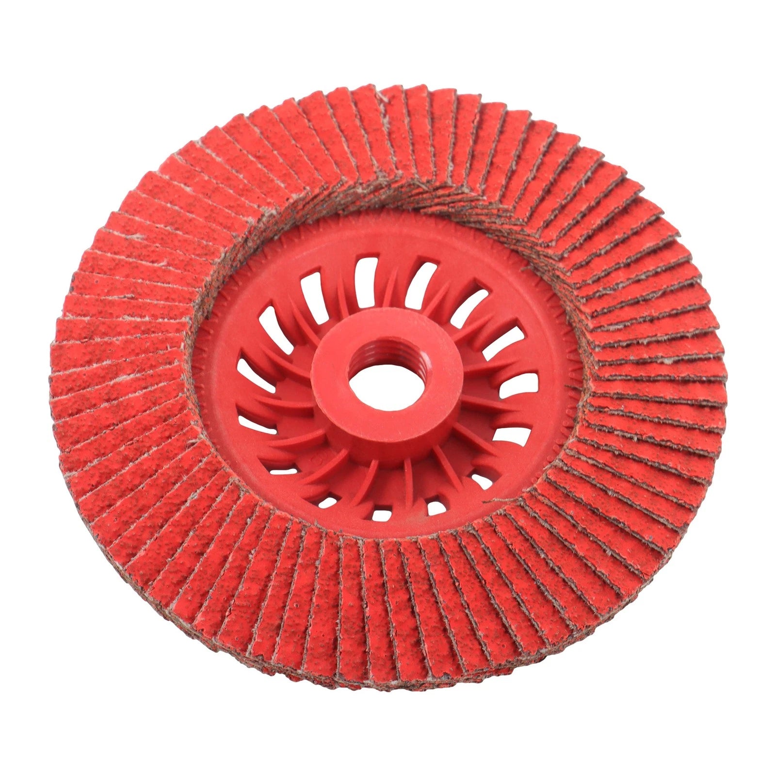 Set of 10 Flap Sanding Discs for Grinding Wheel (40 Grit, Type 29)