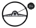 15" American Retro Steering Wheel with Horn Button Insert for 1962 Chevy Impala