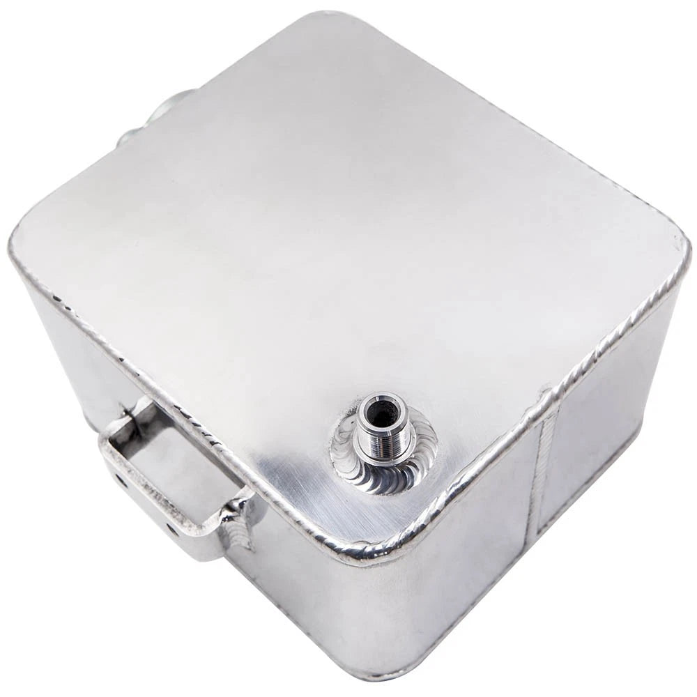 2.5L Aluminum Coolant Radiator Overflow Water Tank for Universal Applications