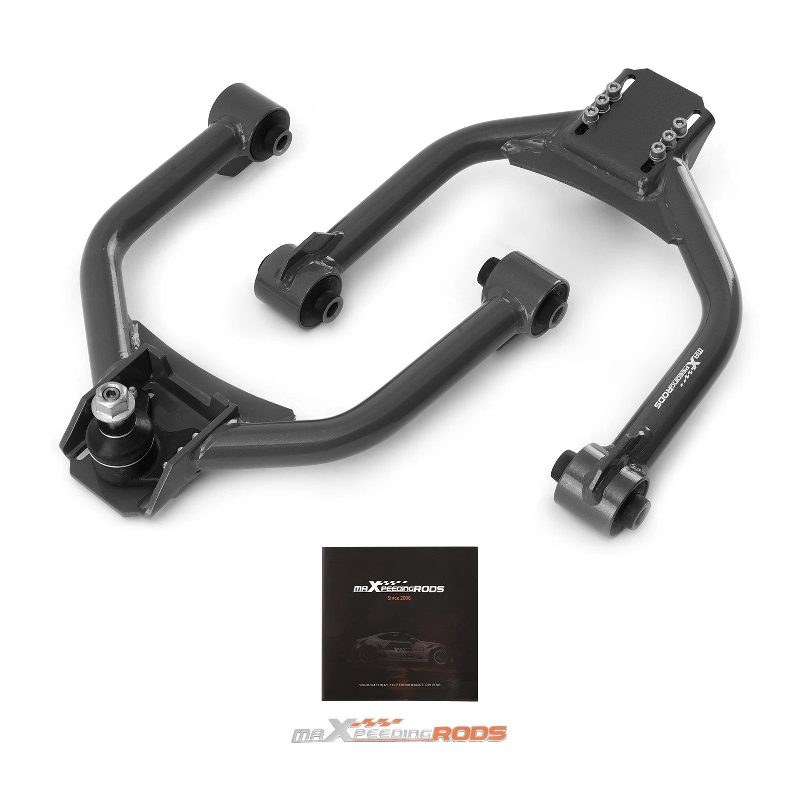 2X Adjustable Front Upper Camber Arms for Dodge Charger (2006–2023)
