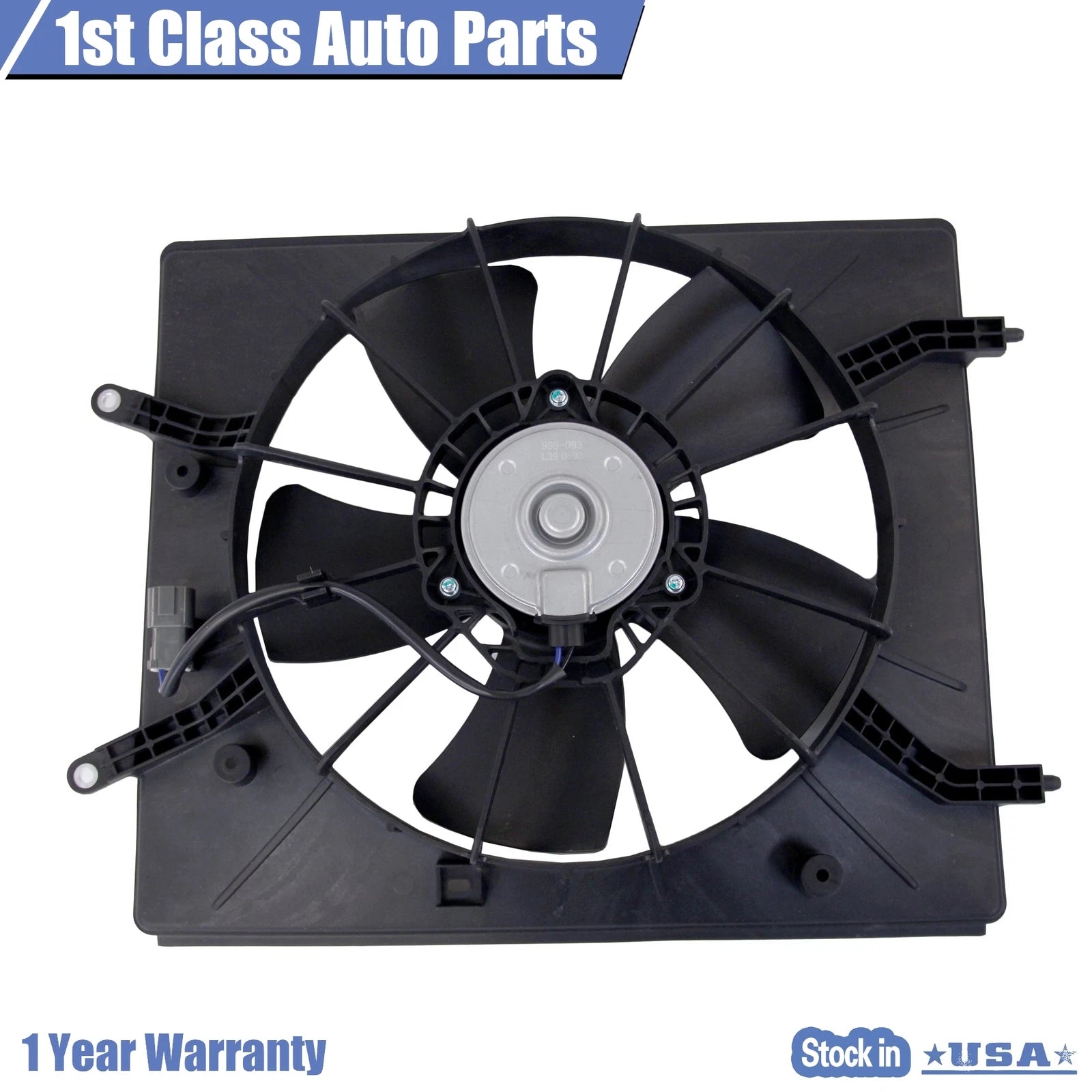 Radiator Cooling Fan Assembly for Honda Pilot (2003-2007) Acura MDX (2001-2006)