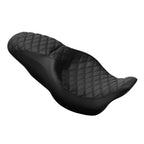 Black Rider & Passenger Seat for Harley Street Road Electra Glide (2009–2023)