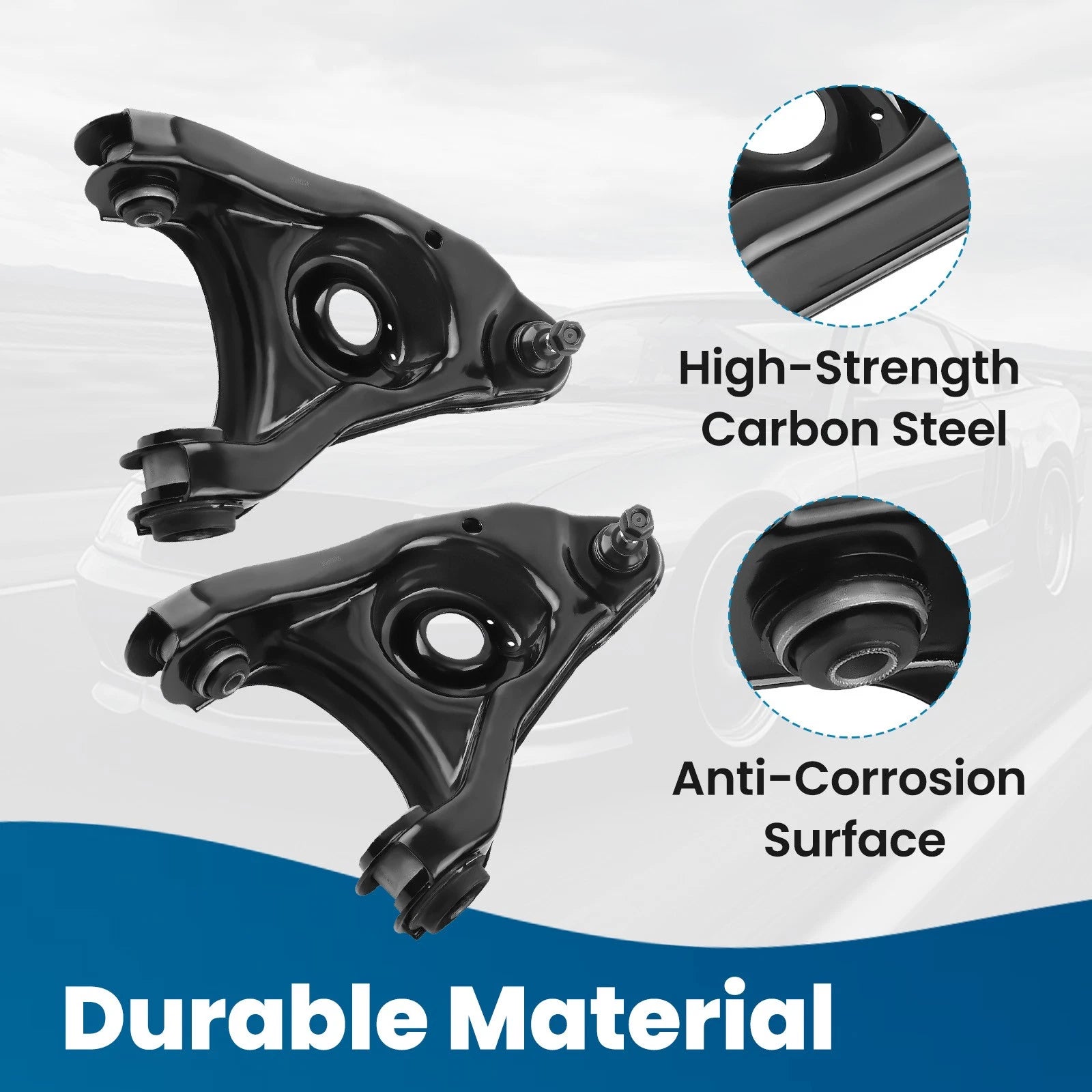 Front Lower Suspension Control Arm w/ Ball Joint for 1994–2004 Ford Mustang