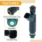 1 Pc Fuel Injector No.V195500-4360 for Mazda 3 i 2.0 (2004–2005)