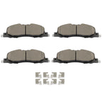 Set of 8 Ceramic Brake Pads for Ford Explorer (2020–2023)