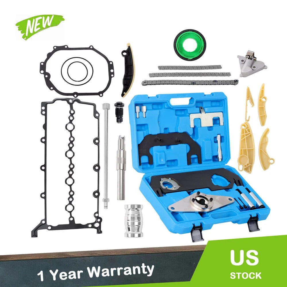 Timing Chain Kit for Jaguar XF F-Pace XE (2017–2020) - Camshaft Fuel Injector Tool