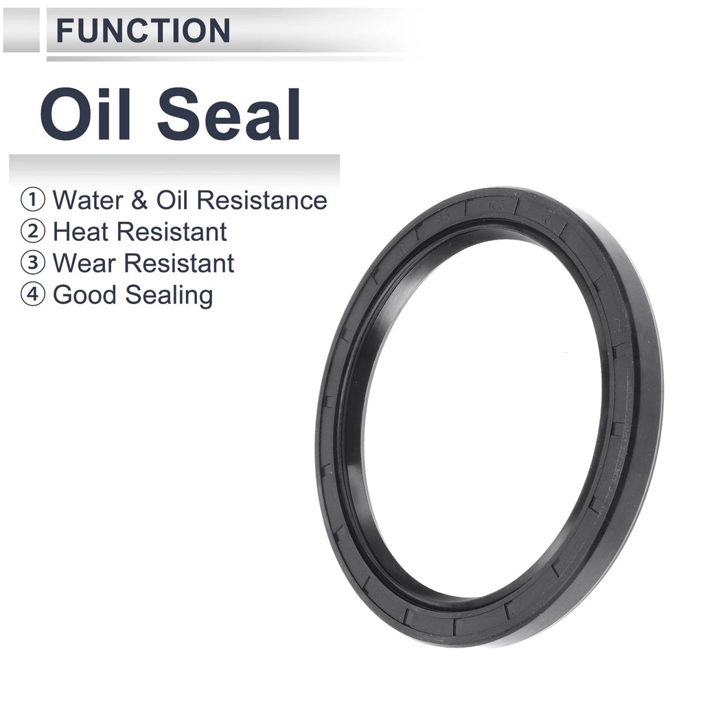 Set of 5 Oil Seal Ring 85x105x10mm for Rotary Shaft (Nitrile Rubber)