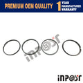Set of 4 Piston Rings STD for Kubota V2203 V2203B (87MM)