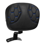 Black Front Driver Backrest Pad for Harley Touring Street Glide (2009-2023)