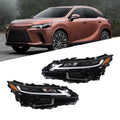 Pair LED Headlights for Lexus RX350 RX450h+ RX500 (2023–2025)
