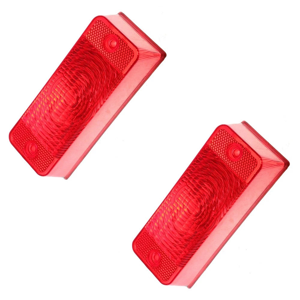 2PK Tail Light Lens for Bobcat Skid Steer Loader (Fits Back Rear D)