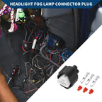 3 Pin Headlight Fog Lamp Connector Plug for Toyota 
