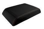 Leather Console Lid Armrest Cover for Hummer H2 (2005–2007) Orange Stitch
