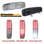 6 Clear LED Side Marker & Tail Lights for Ford Bronco Econoline Van