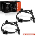 2X Rear ABS Wheel Speed Sensor for Chevrolet Caprice SS (2014–2017)
