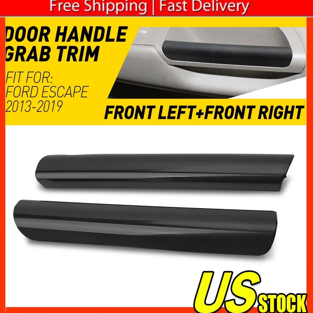 Door Handle Grab Trim Set for Ford Escape (2013–2019) Black
