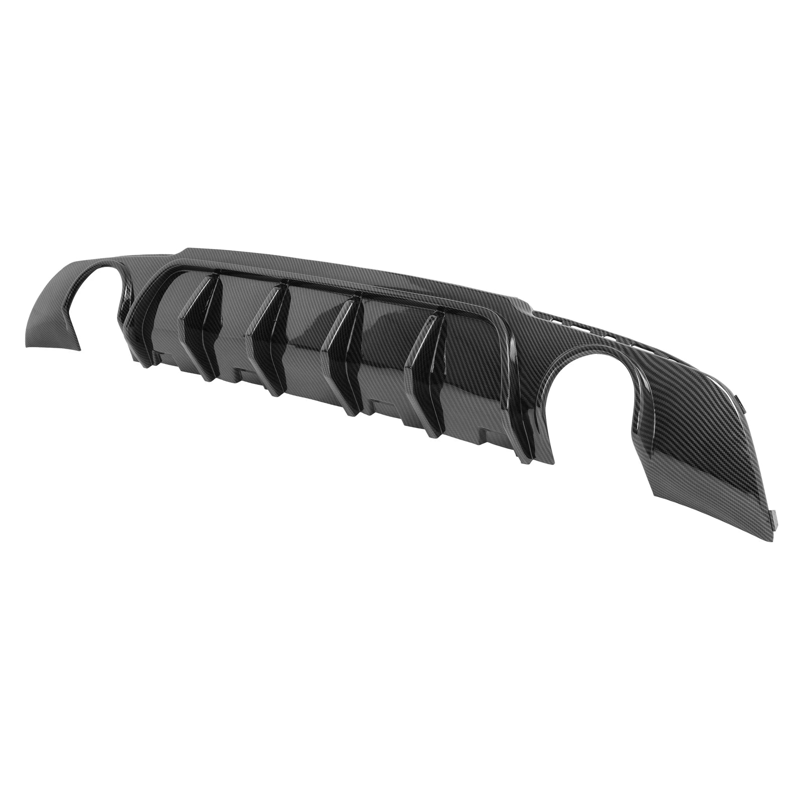 Rear Bumper Lip Diffuser for Chrysler 300 SRT (2015–2023) Carbon Look