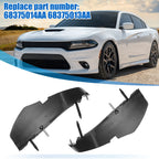 Front Bumper Support Brackets Cover Kit 68375013AA for Dodge Challenger (2015–2021)