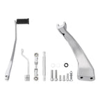Set of Chrome Mid Controls Shifter Sides for Harley Fat Bob FXFB (2018–2023)