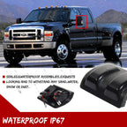 Full LED Side Mirror Marker Lights for Ford F250/F350/F450/F550 (2008–2016)