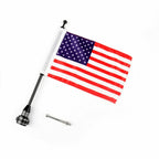 Custom Rear Side Mount Flag Pole with Flag for 833 F1 (Year Not Specified)