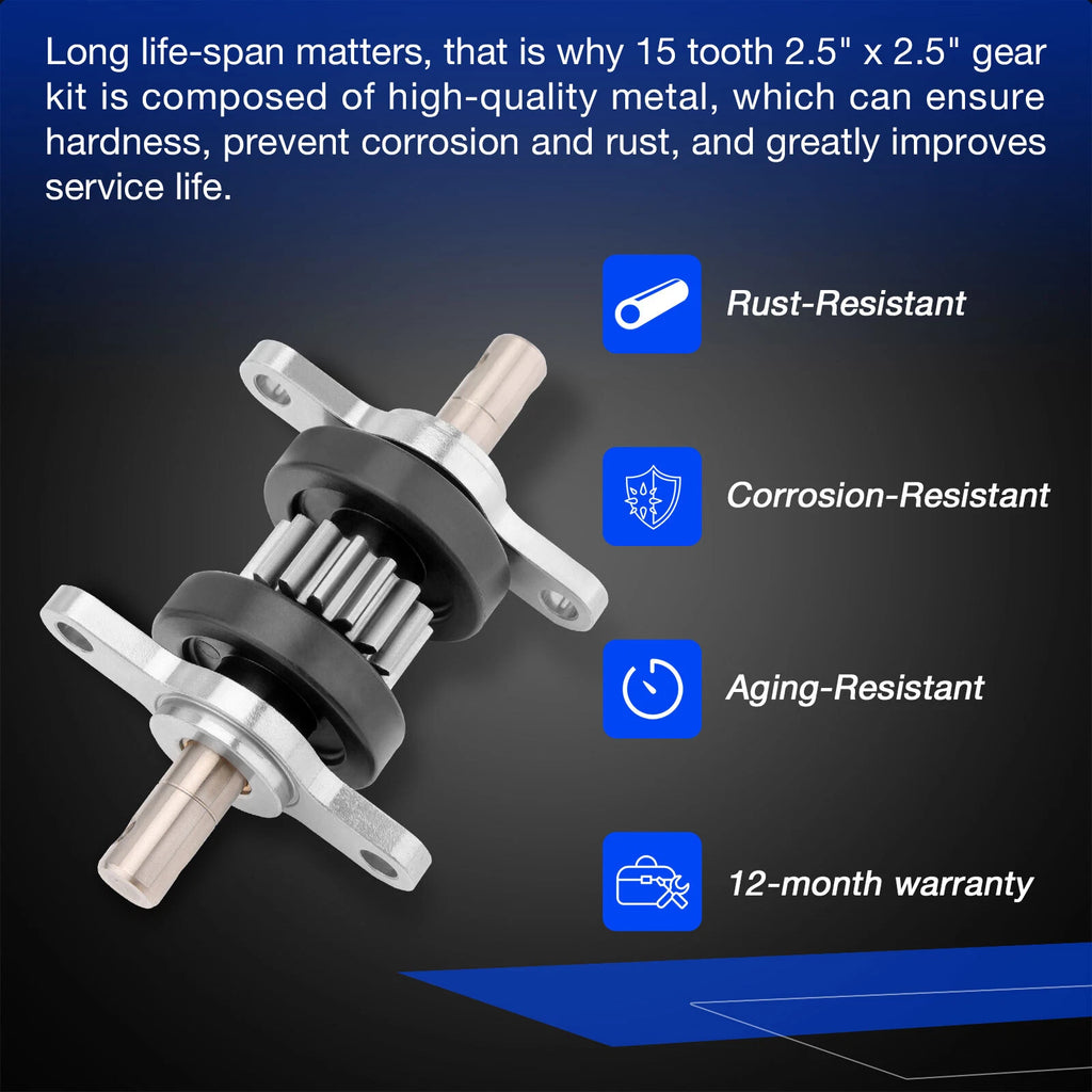Slide-Out Gear Box for RV (2-1/2" x 2-1/2")