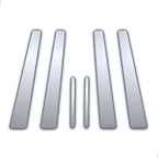 6Pc Chrome Pillar Post Covers Replacement for Nissan Versa (2007–2011)