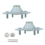 2 Rear Axle Wheel Hub Nuts for Honda TRX250 Recon 250 (1997â2019)