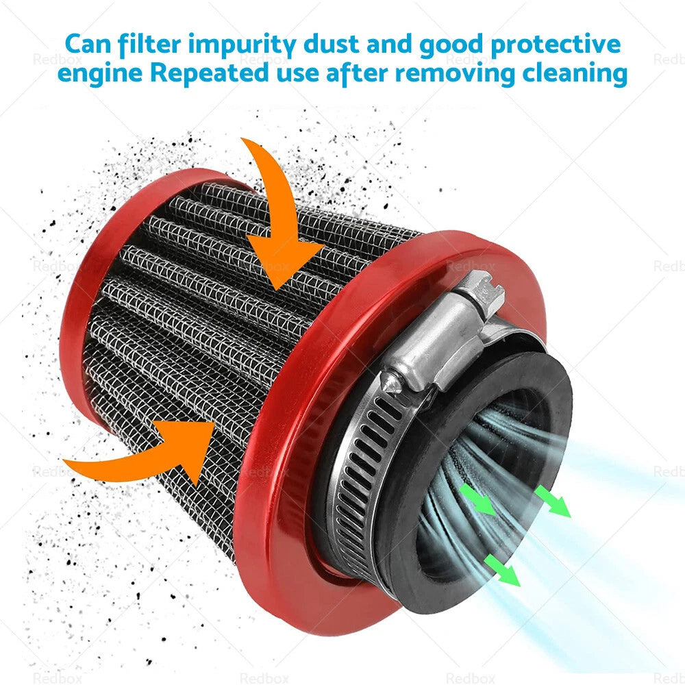 38mm Air Filter Pod Cleaner for 110cc 125cc Motorcycle PIT Dirt Bike (N/A)