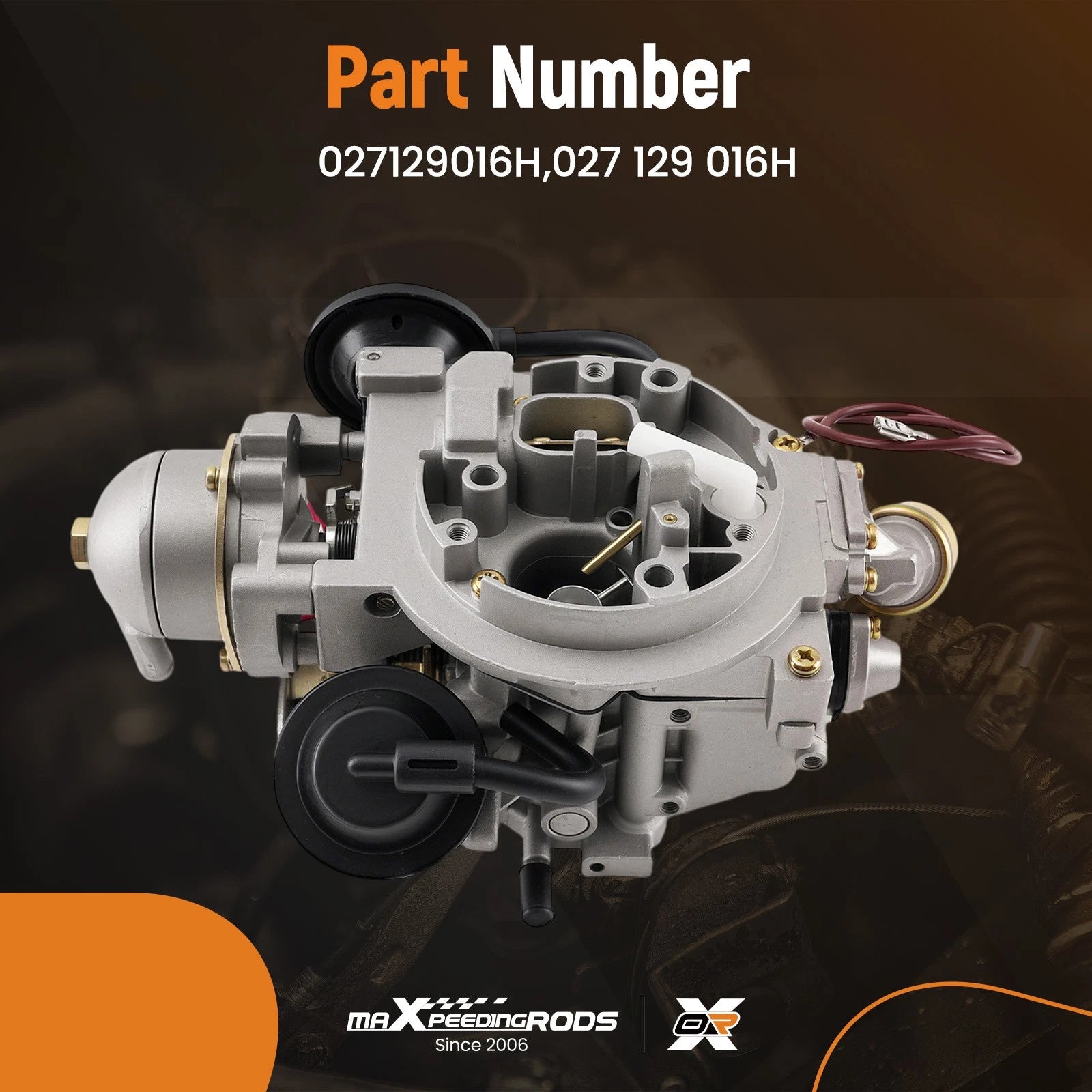 Carburetor Carb for VW Golf II Jetta II 1.6L (1986–1991) 027129016H