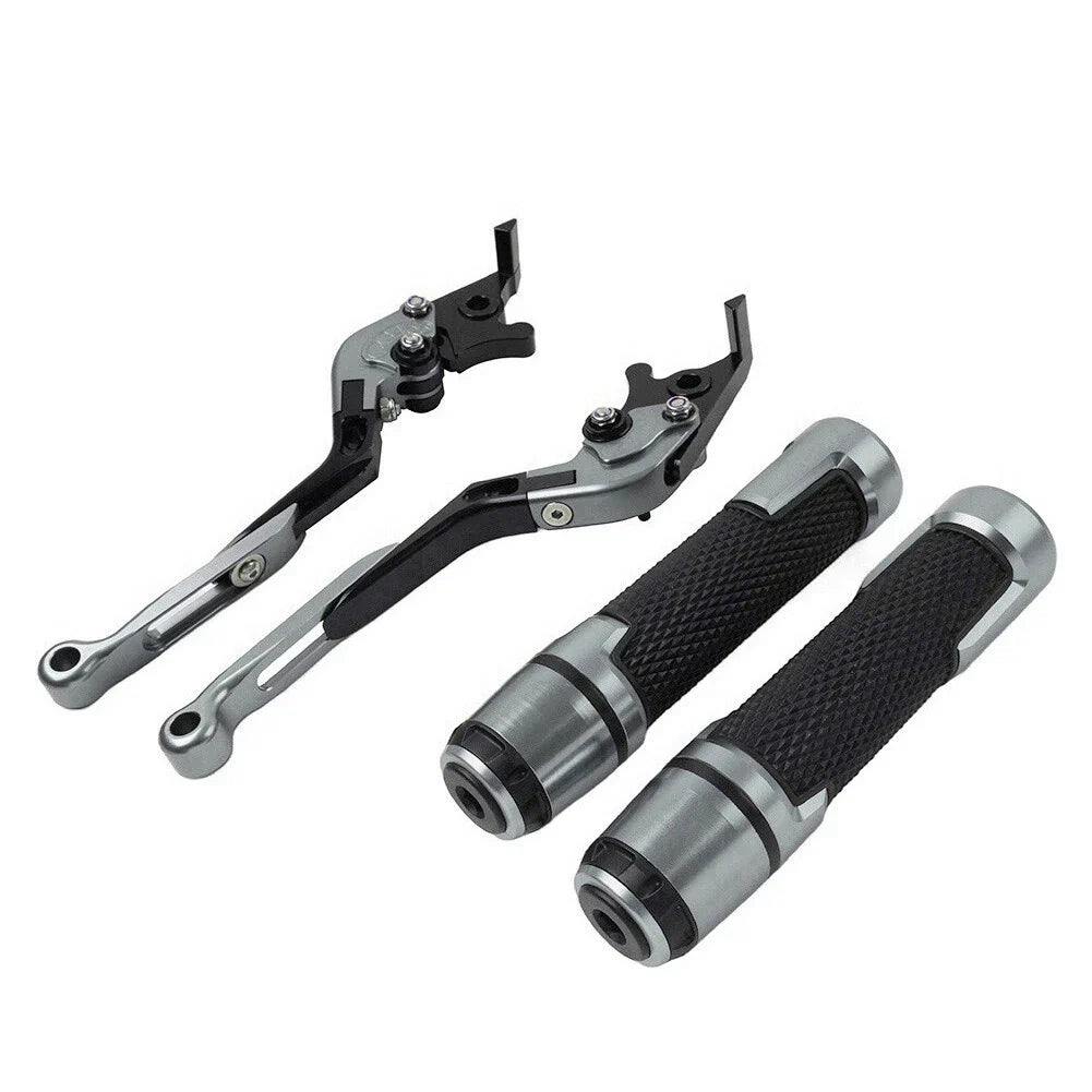 Folding Titanium Brake Clutch Levers Grip Set for Suzuki GSXR600/750 (2006-2019)