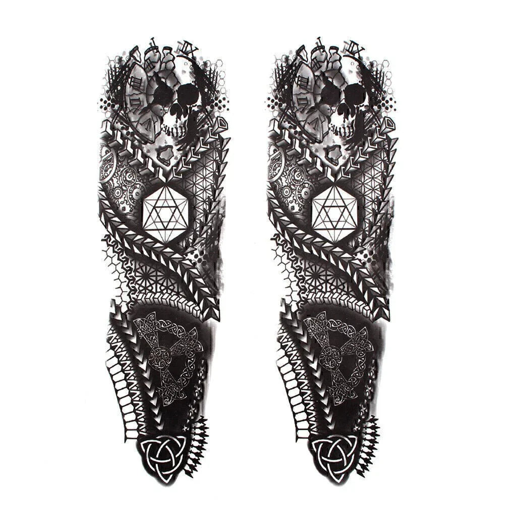 PVC Custom Front Fork Skull Decal Stickers for Harley