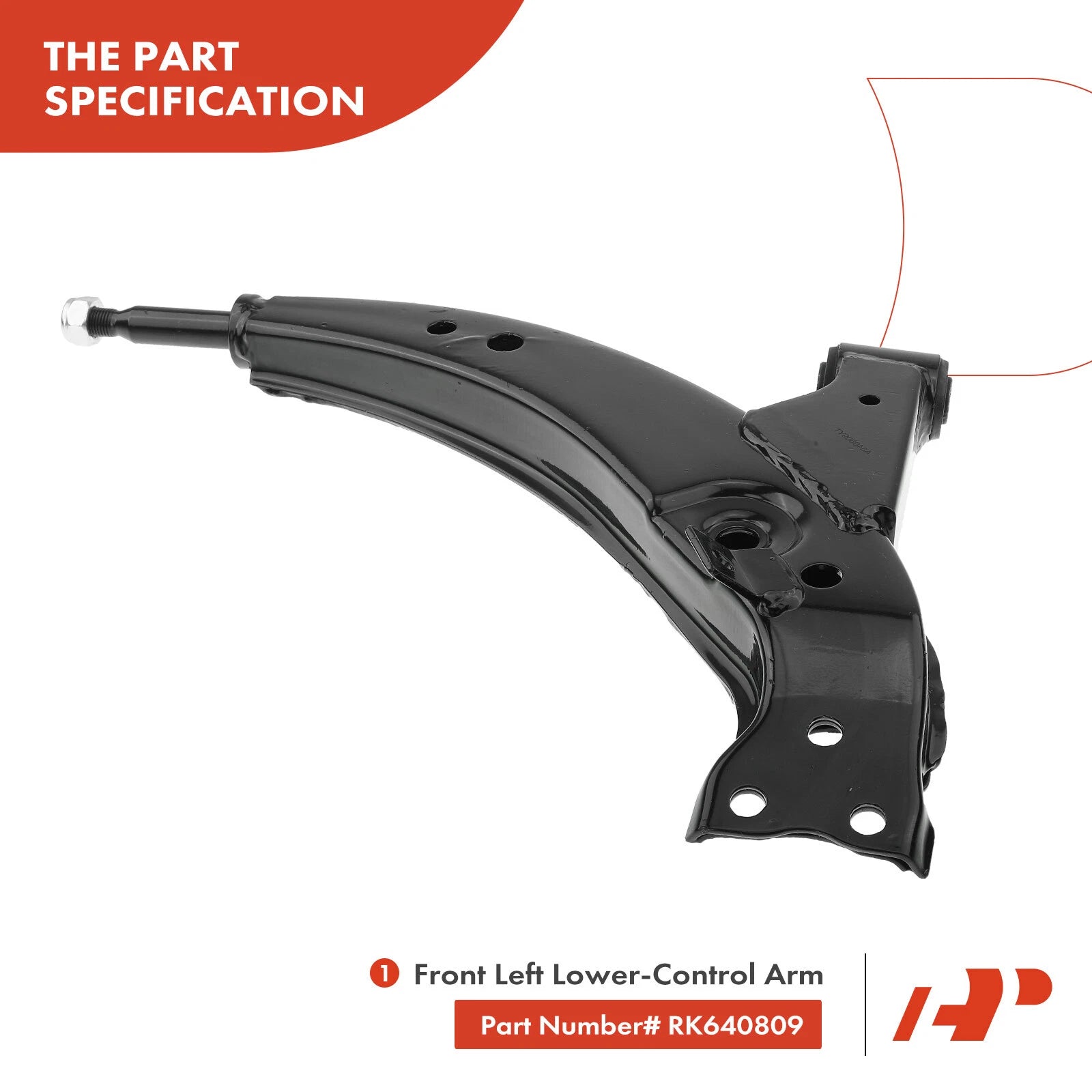 Front Left Lower Control Arm for Toyota Corolla (1988-1991)