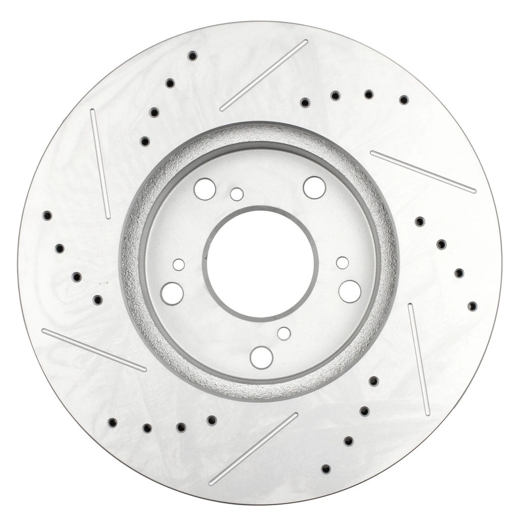 Drilled and Slotted Front Brake Disc Rotors for Honda Accord Civic Element