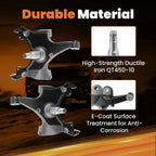 2 Inch Drop Spindle Lowering Kit for Chevy C1500 C2500 2WD (1988–1998)