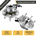 Front Wheel Bearing & Hub for GMC Sierra, Chevy Silverado, Escalade, Tahoe (4WD)