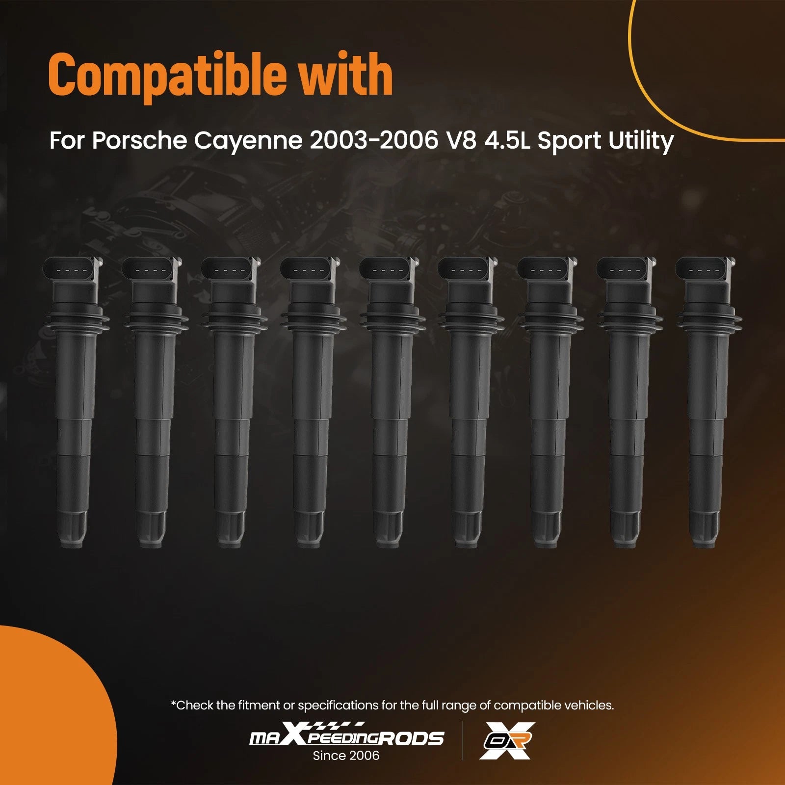 Ignition Coil Pack for Porsche Cayenne 4.5L (2003–2006)