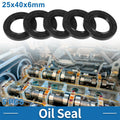 Set of 5 Oil Seal Rotary Shaft Seal 25x40x6mm Nitrile Rubber for Various Models