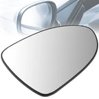 Right Side Door Mirror Glass Lens for Kia Rio (2012–2017) w/Heated 876211W050