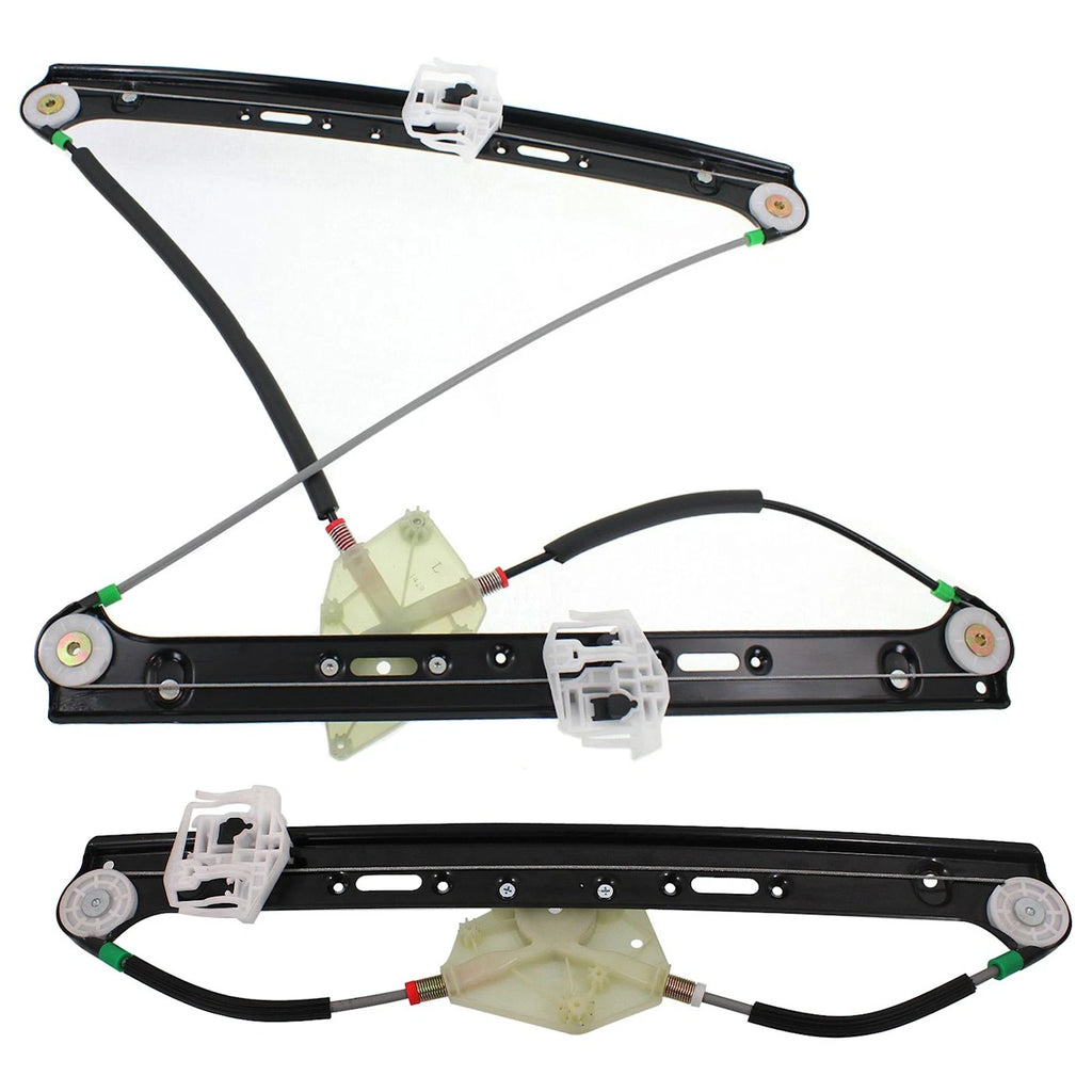 Set of 2 Window Regulators for BMW X3 (2004–2010)