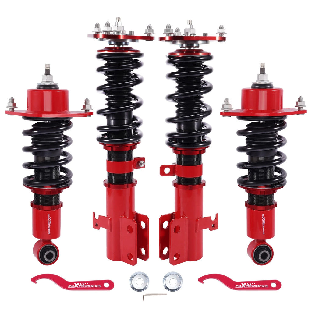 Set of 4 Coilover Suspension Dampers for Toyota Celica (2000–2006)