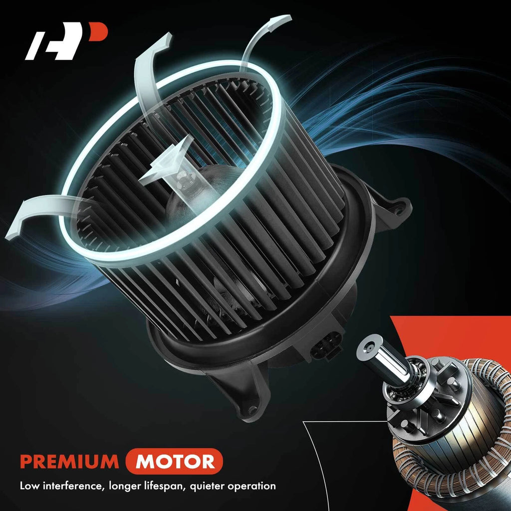Blower Motor with Wheel for Nissan Frontier Pathfinder Xterra (2005–2021)