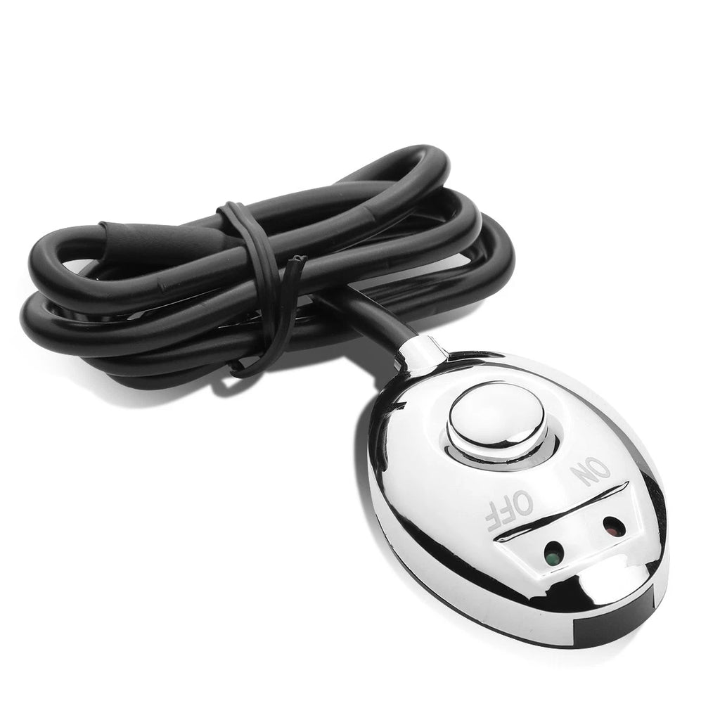 LED Power On/Off Push Button Toggle Switch 3 Pin 12V