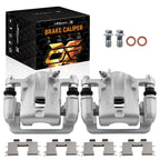 Rear Disc Brake Calipers Set for Kia Sportage (2005–2010) with Bracket